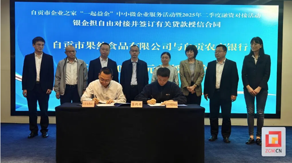 自贡举办“一起益企”中小微企业服务活动暨2025年二季度融资对接活动